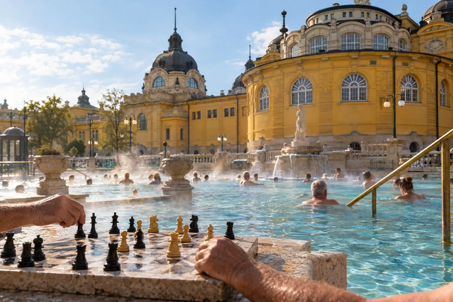 Baños termales de Széchenyi, Budapest