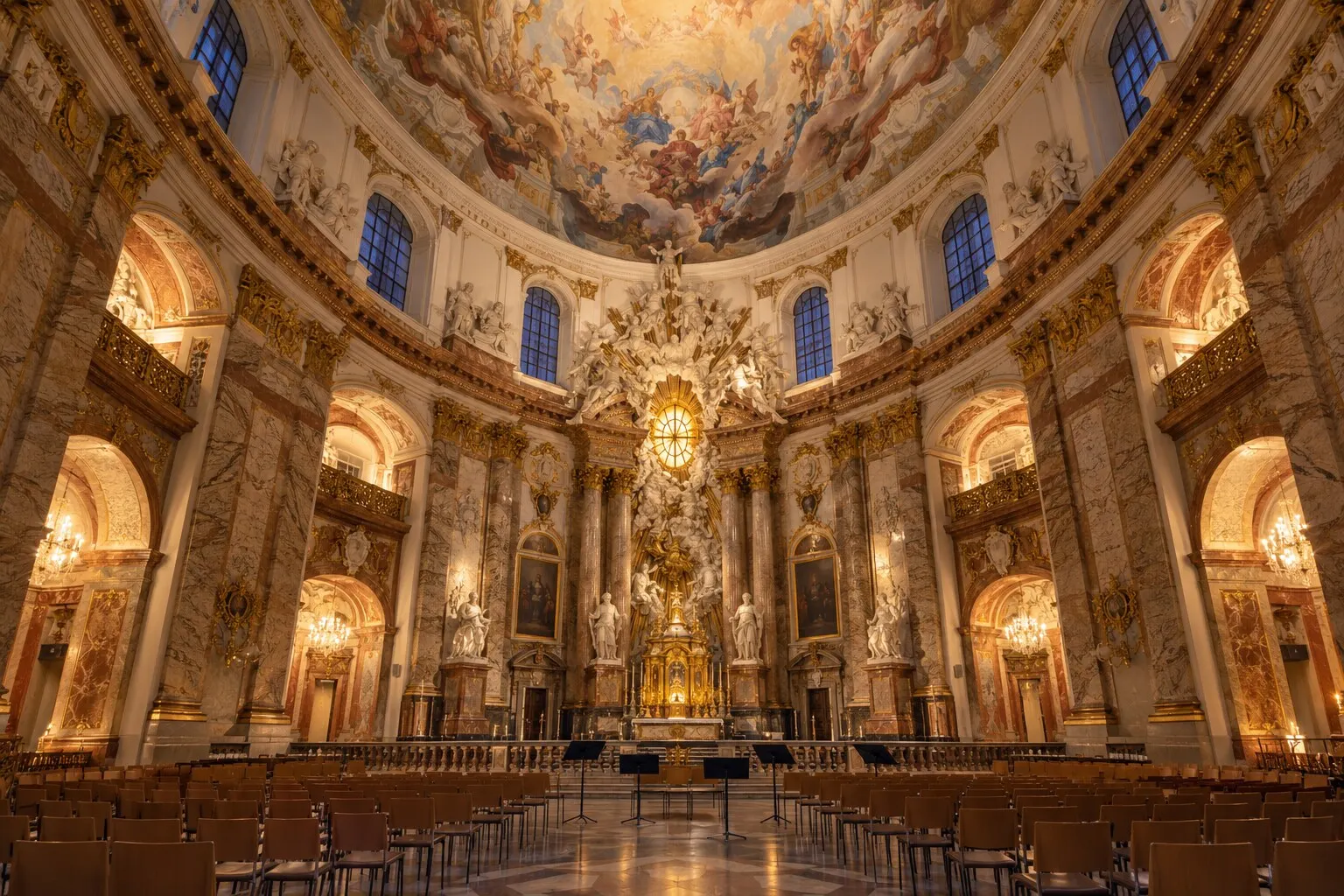 Vivaldi's Vier Jaargetijden in de Karlskirche, Wenen