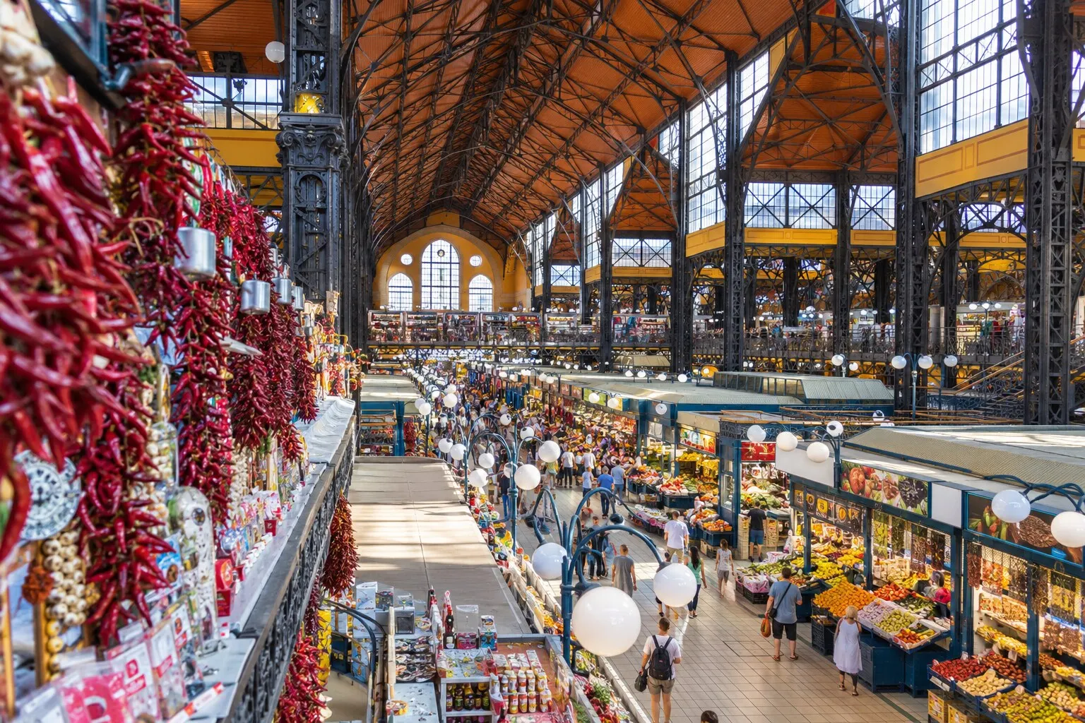 El Gran Mercado Cubierto, Budapest