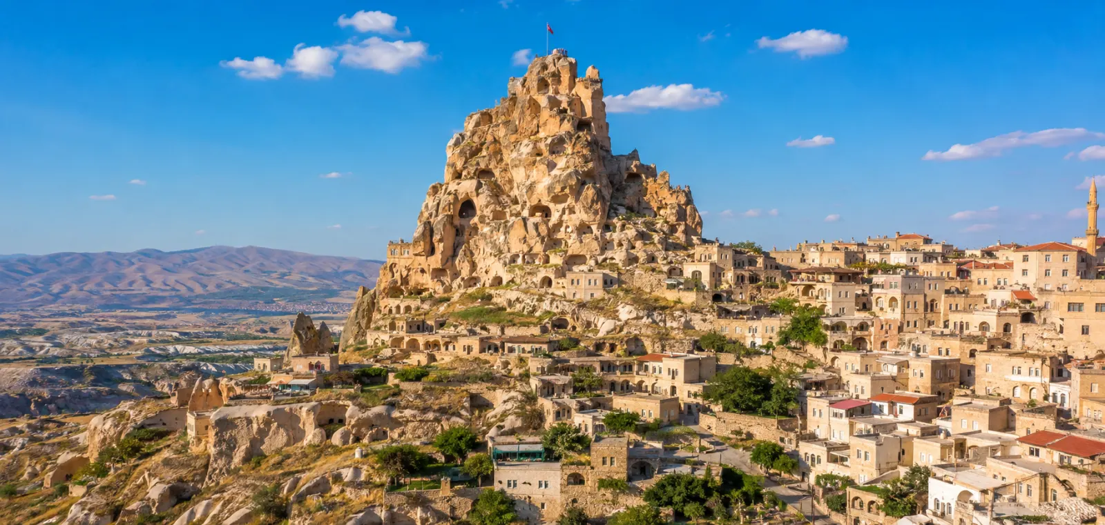 Uçhisar Kalesi, Kapadokya