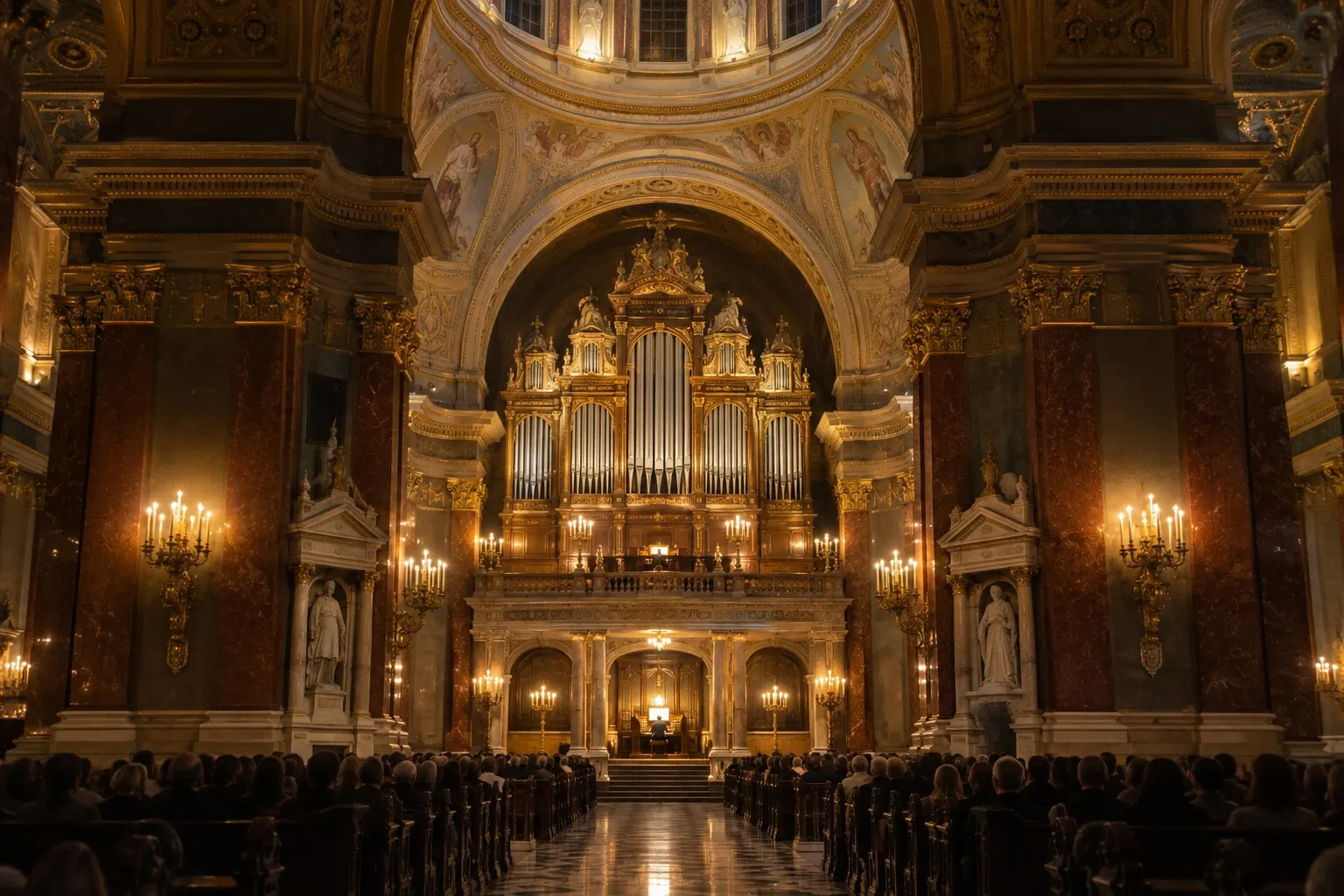 Concierto de órgano en la Basílica de San Esteban, Budapest
