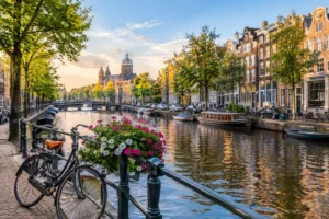 Amsterdam Canal Ring Walking Route: 6 km